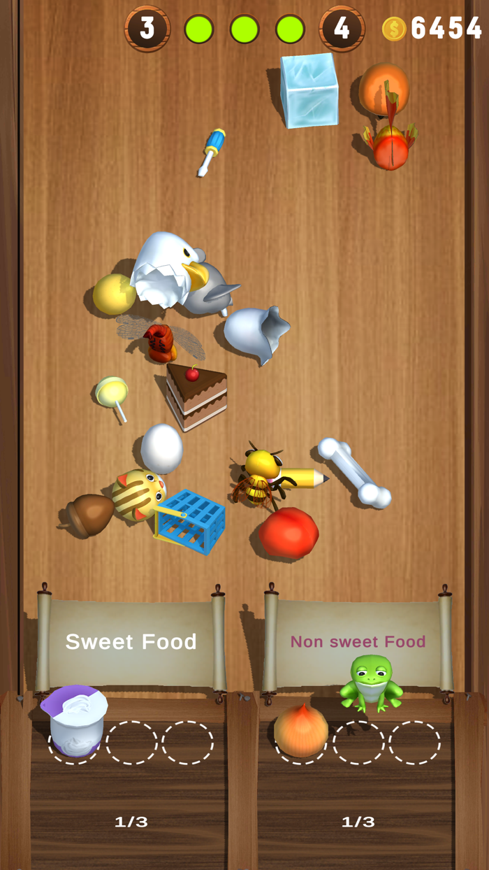 Pick Items 3D fun brain teaser