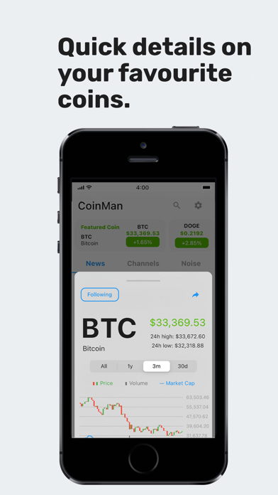 CoinMan - All things Crypto Screenshot