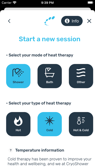 CryoShower Screenshot