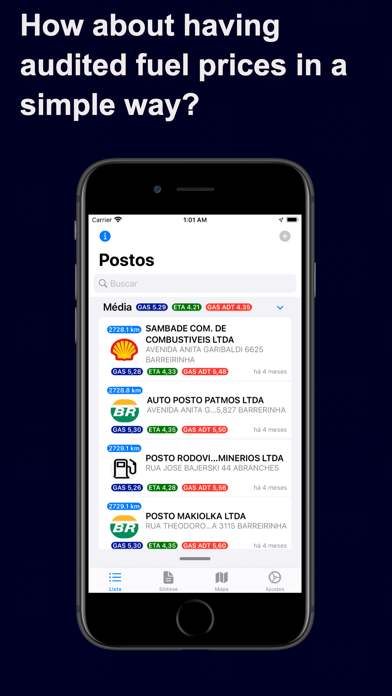 iPostos - Gas Stations Prices Screenshot