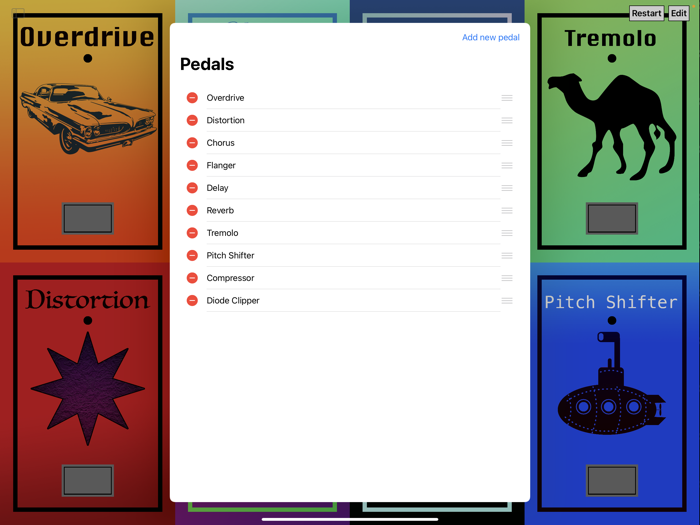 Pedalboard DSP Guitar Effects