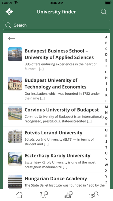 Stipendium Hungaricum Screenshot