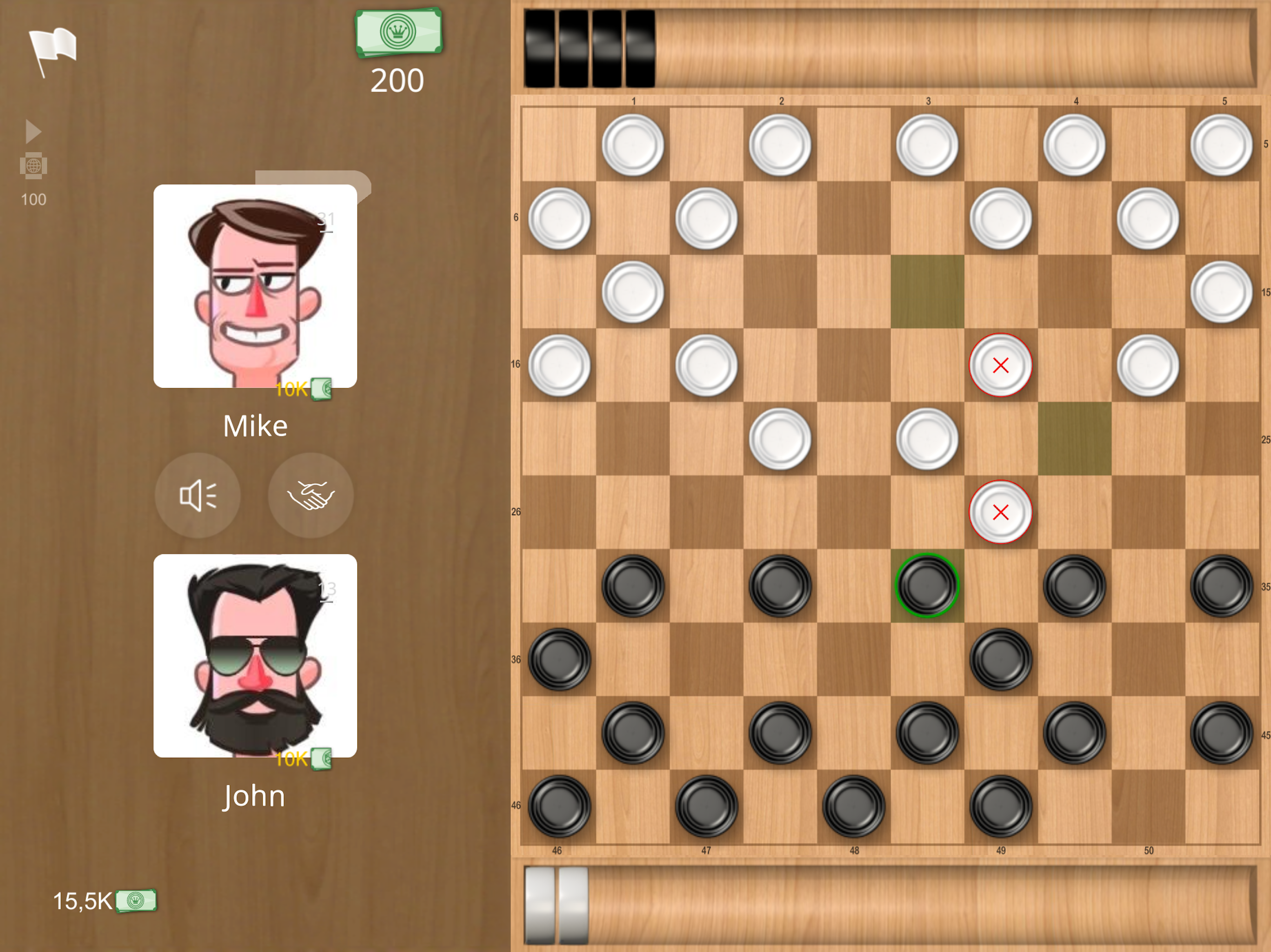 Checkers Online Game