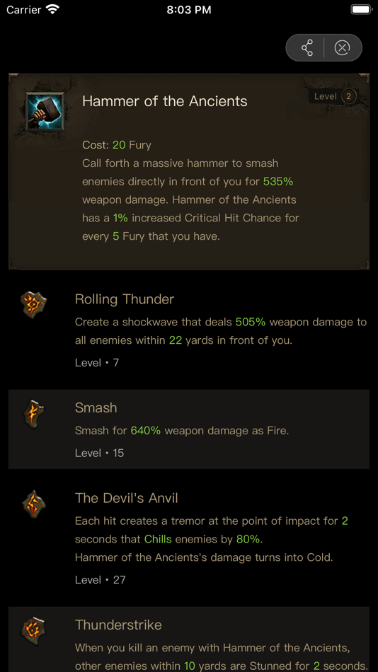 #10. D3 Buddy for Diablo 3 (iOS) 由: Beijing Concentrated Star River Technology Co., Ltd