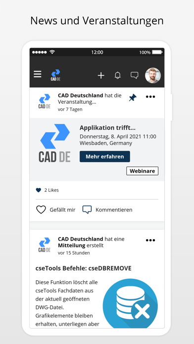 CAD DEUTSCHLAND Screenshot