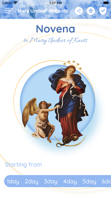 Mary undoer of knots Screenshot