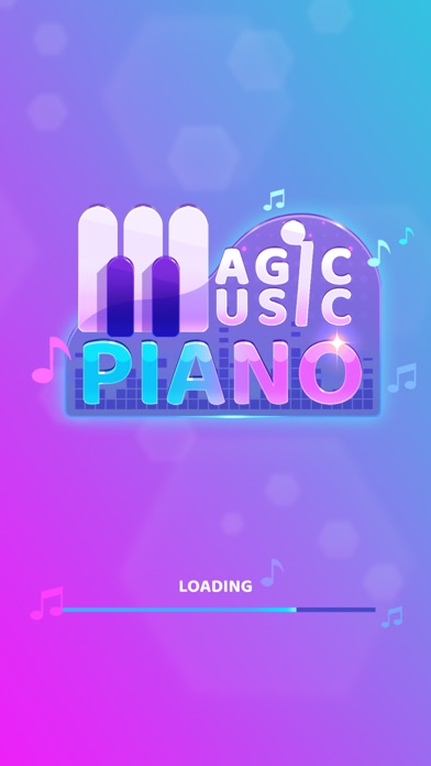 Magic Music Piano: Tiles Hop Screenshot