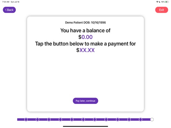 Althea Kiosk iPad screenshot 10 - Medical app