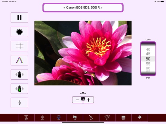 SetMyCamera Pro iPad app afbeelding 6
