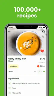 paleo diet meal plan + recipes iphone screenshot 1