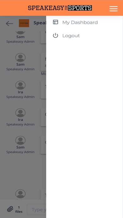 SpeakeasyForSports Screenshot