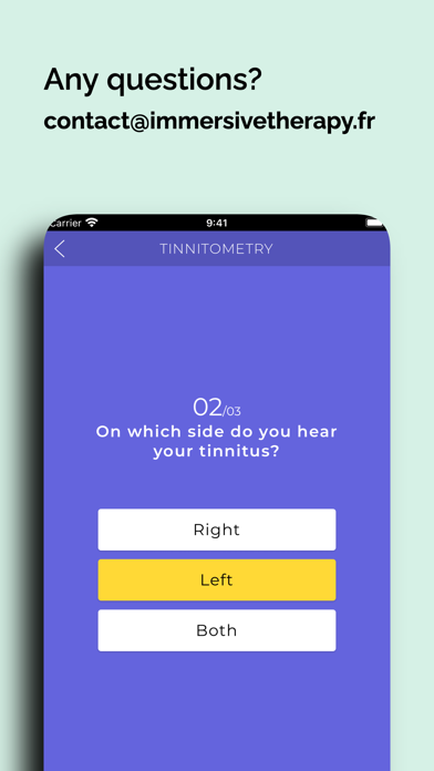 Pauze your tinnitus Screenshot