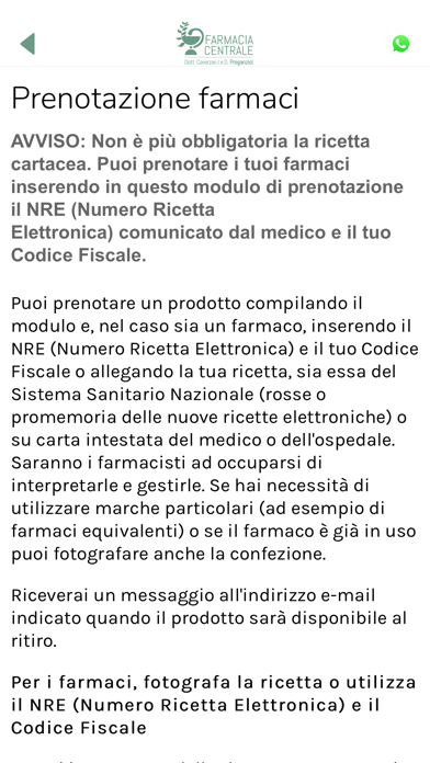 Farmacia Centrale Preganziol Screenshot