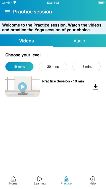 WHO mYoga App screenshot-3