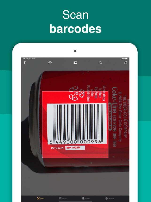 ‎QR Code & Barcode Scanner ・ Screenshot