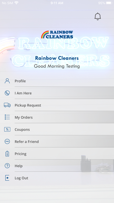 Rainbow Cleaners NJ Screenshot