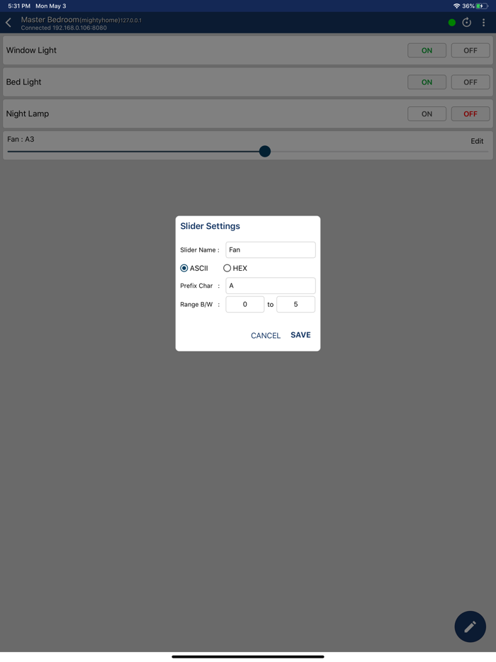 WiFi Home Automation