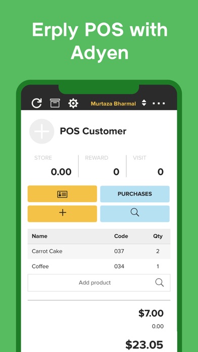 Screenshot #1 pour Point Of Sale & Adyen