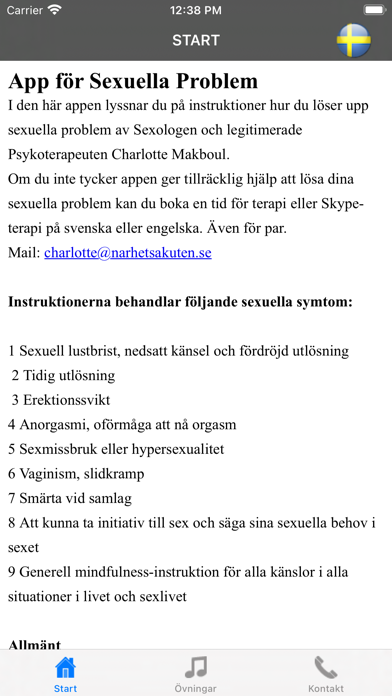 Screenshot #1 pour Sexuella problem