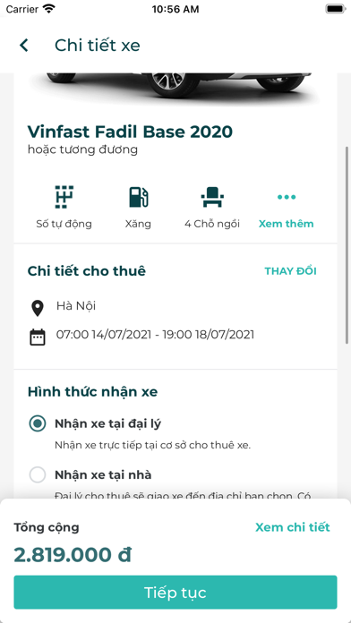 ChungXe Screenshot