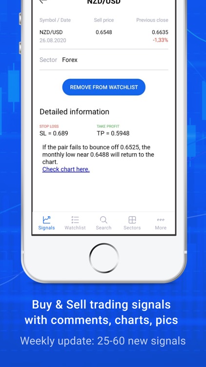 Stock market signals app screenshot-3