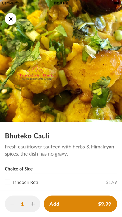 Tandoori Grill Katy Screenshot