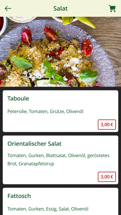 Taboule Restaurant Duisburg Screenshot