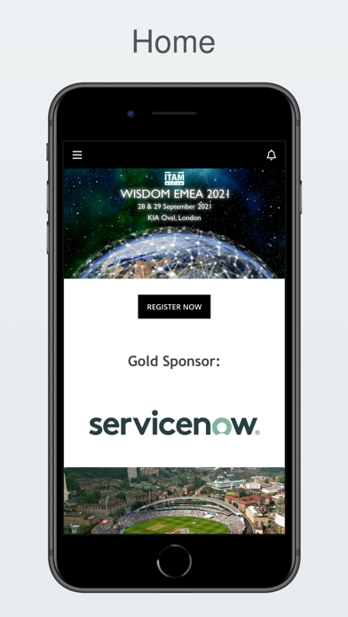 Wisdom EMEA 2021 Screenshot