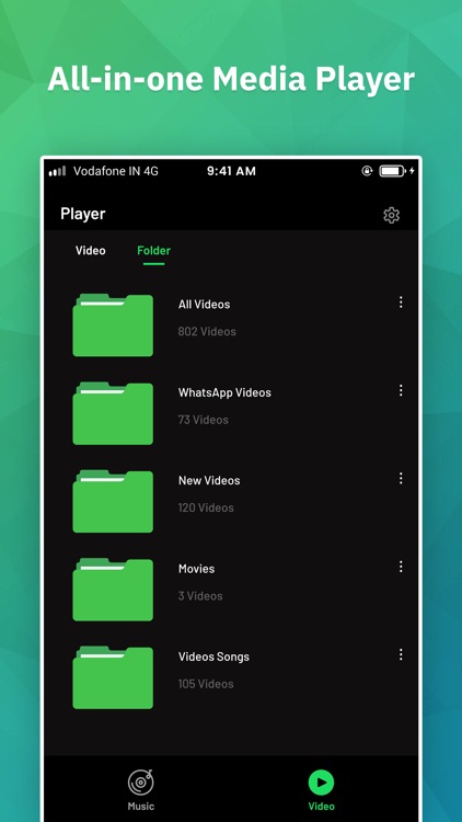 Video Player : MP3 Player