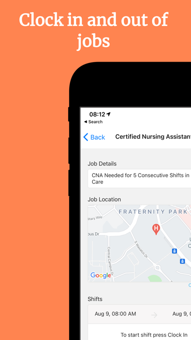 Jeri - Freelance Nursing Jobs Screenshot