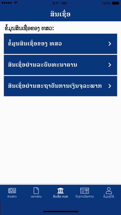 Lao SME fund Screenshot