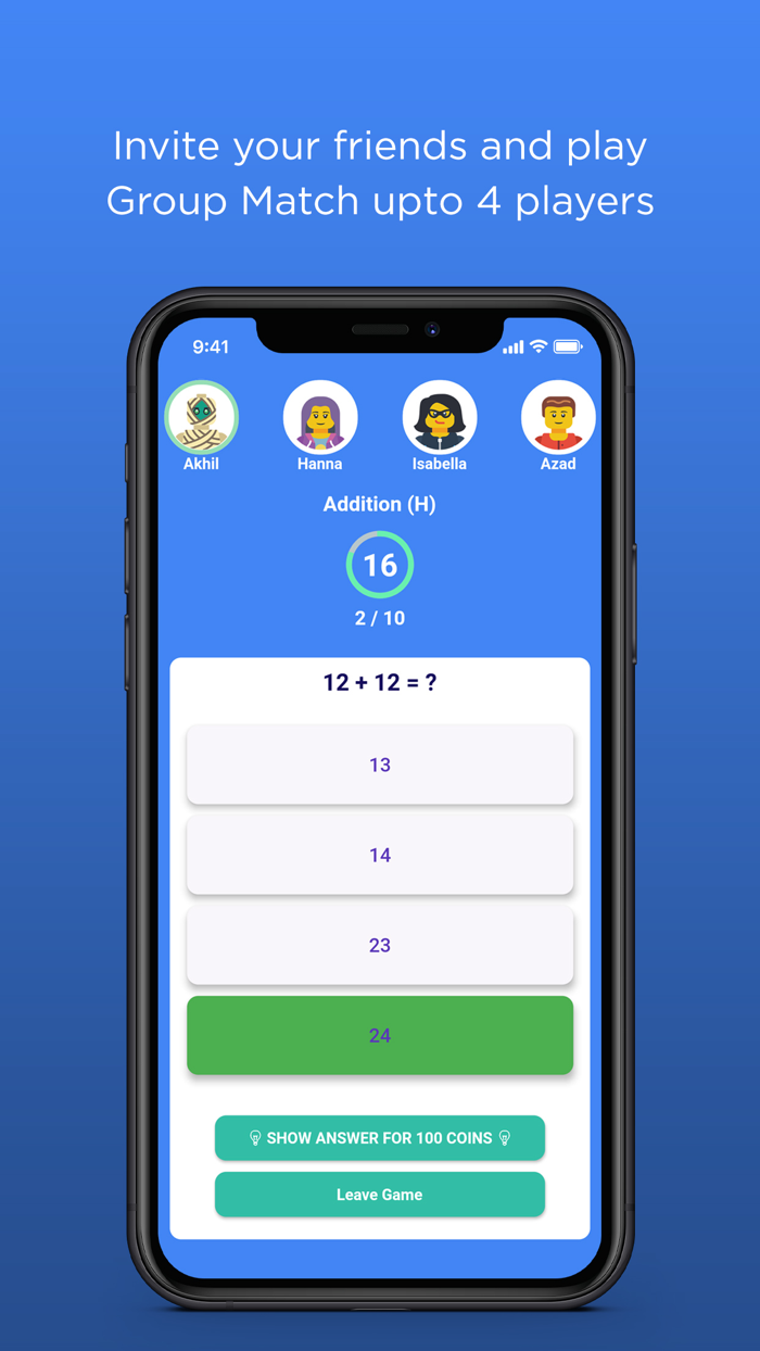 Mathmax Maths Skill Game