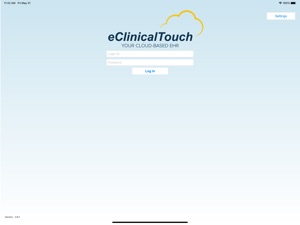 eClinicalTouch 3.9 screenshot #1 for iPad