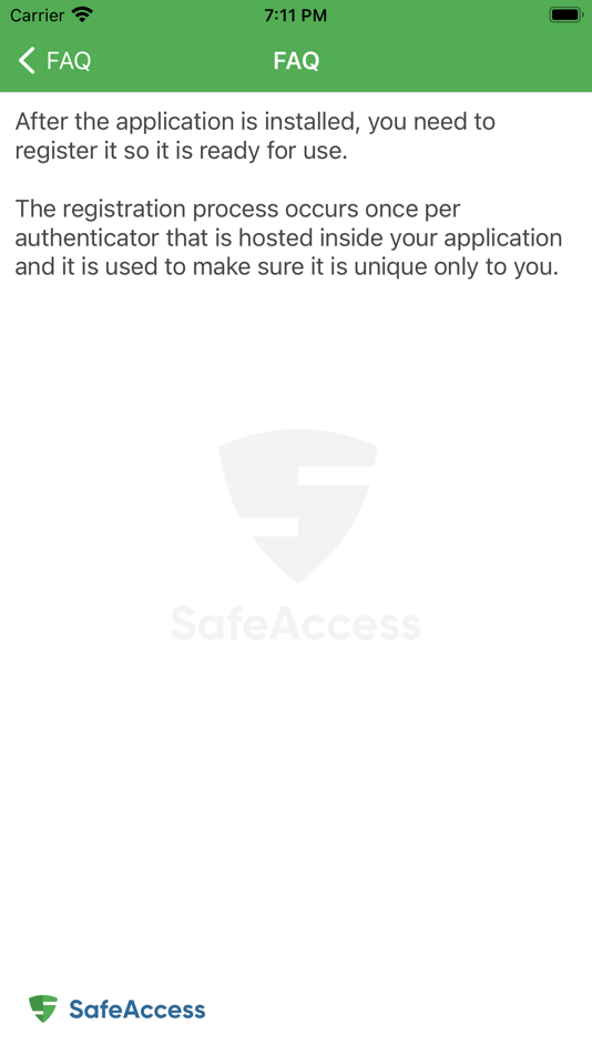 #6. Safe Access (iOS) 由: Tipik Group