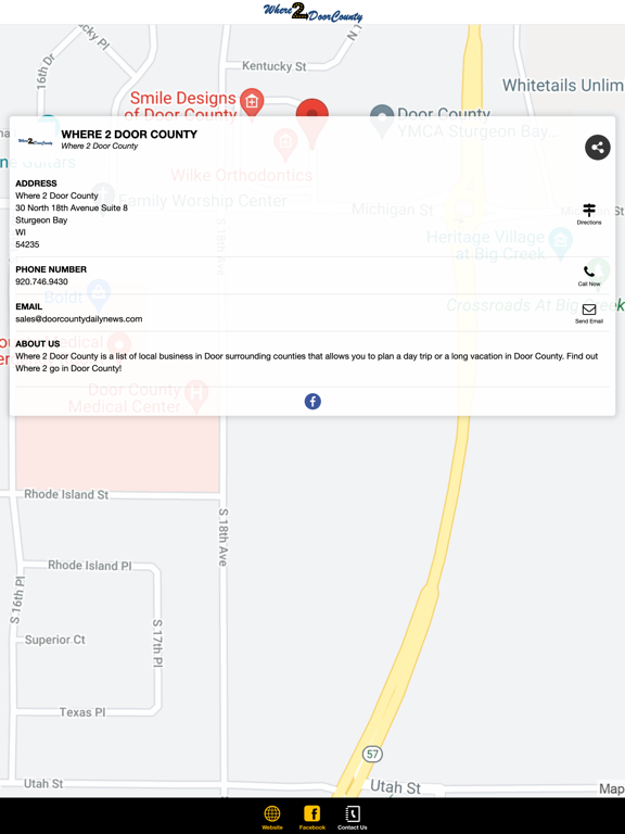 Screenshot #6 pour Where 2 DoorCounty