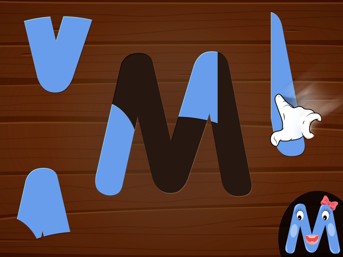 Alphabets game. Learn alphabet