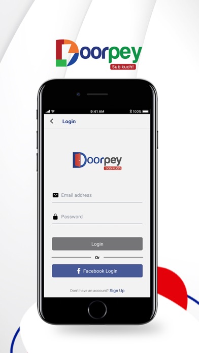 Doorpey Online Shopping App Screenshot
