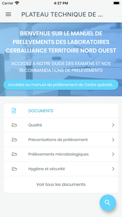 Cerballiance Nord-Ouest Screenshot