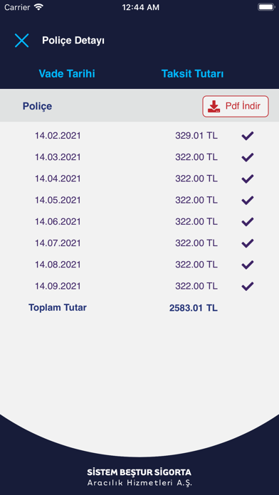 Güven Merkezi Screenshot