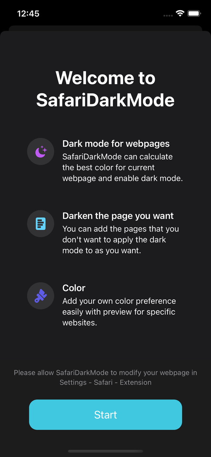 SafariDarkMode