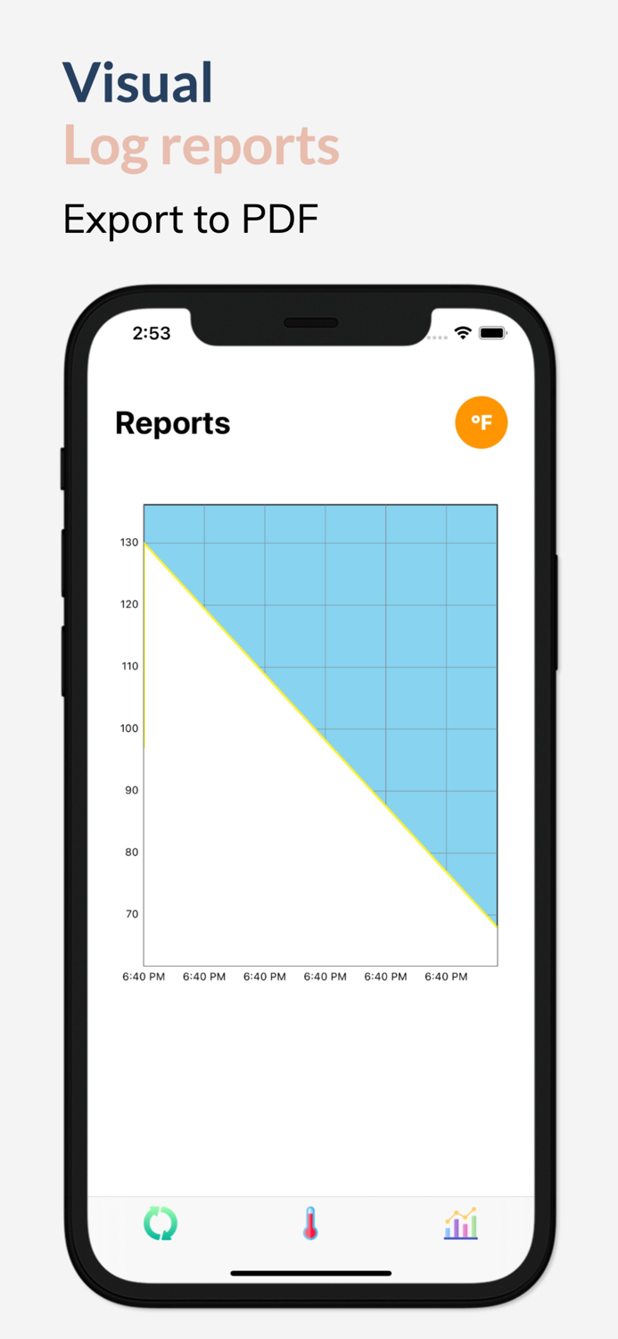 Body temperature log recorder