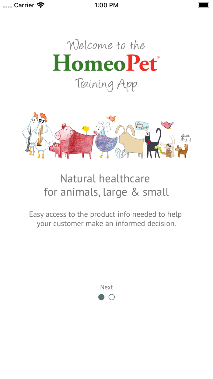 HomeoPet Natural Pet Care App