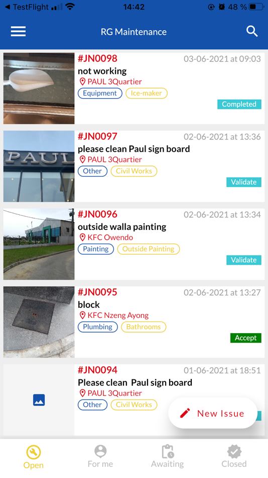#1. RG Maintenance (iOS) 由: Resto Group
