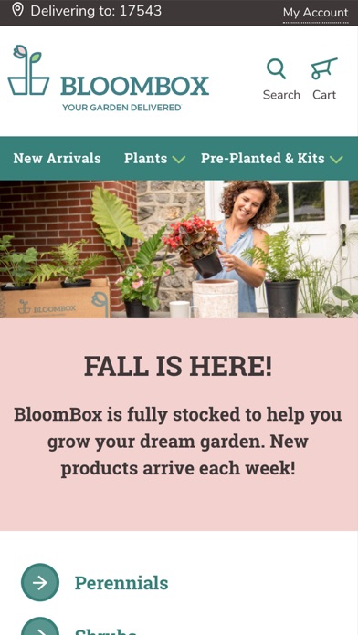 BloomBox Your Garden Delivered Screenshot