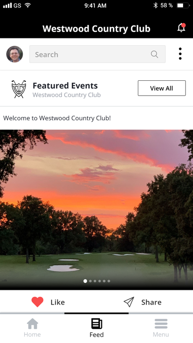 Westwood Country Club. Screenshot