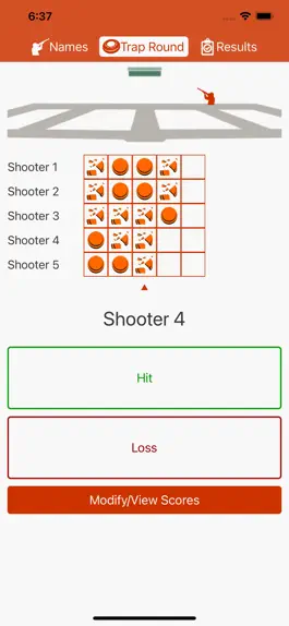 Game screenshot Trap Shooting Scorecard apk