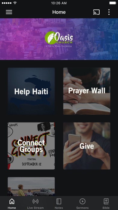 The Oasis Christian Church Screenshot