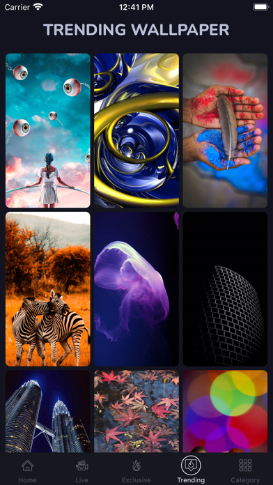 Flow HD Wallpapers for iPhone Screenshot