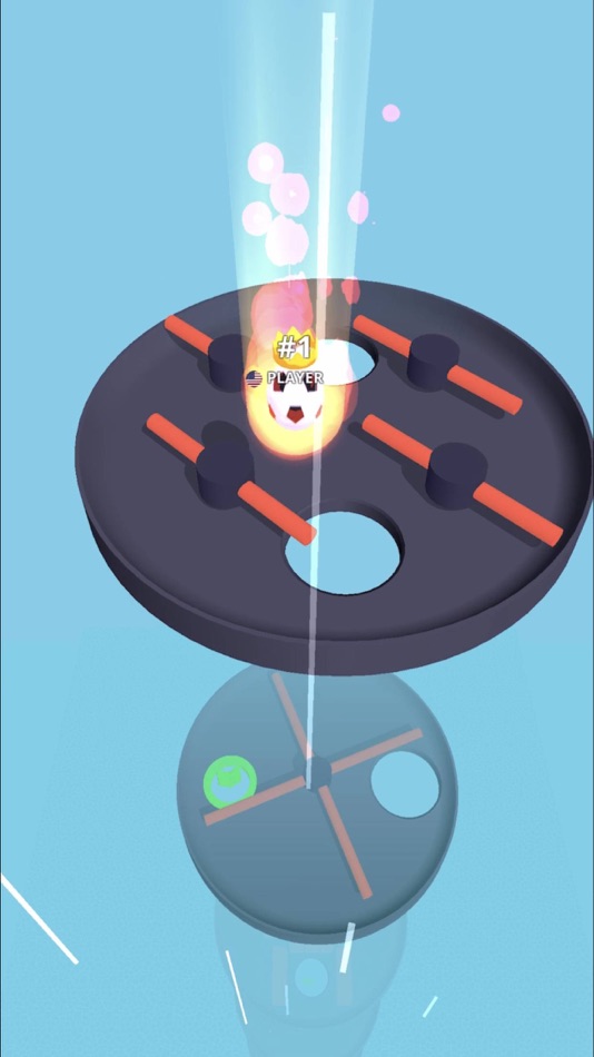 #2. Free Fall Run.io (iOS) 由: Supercent, Inc.