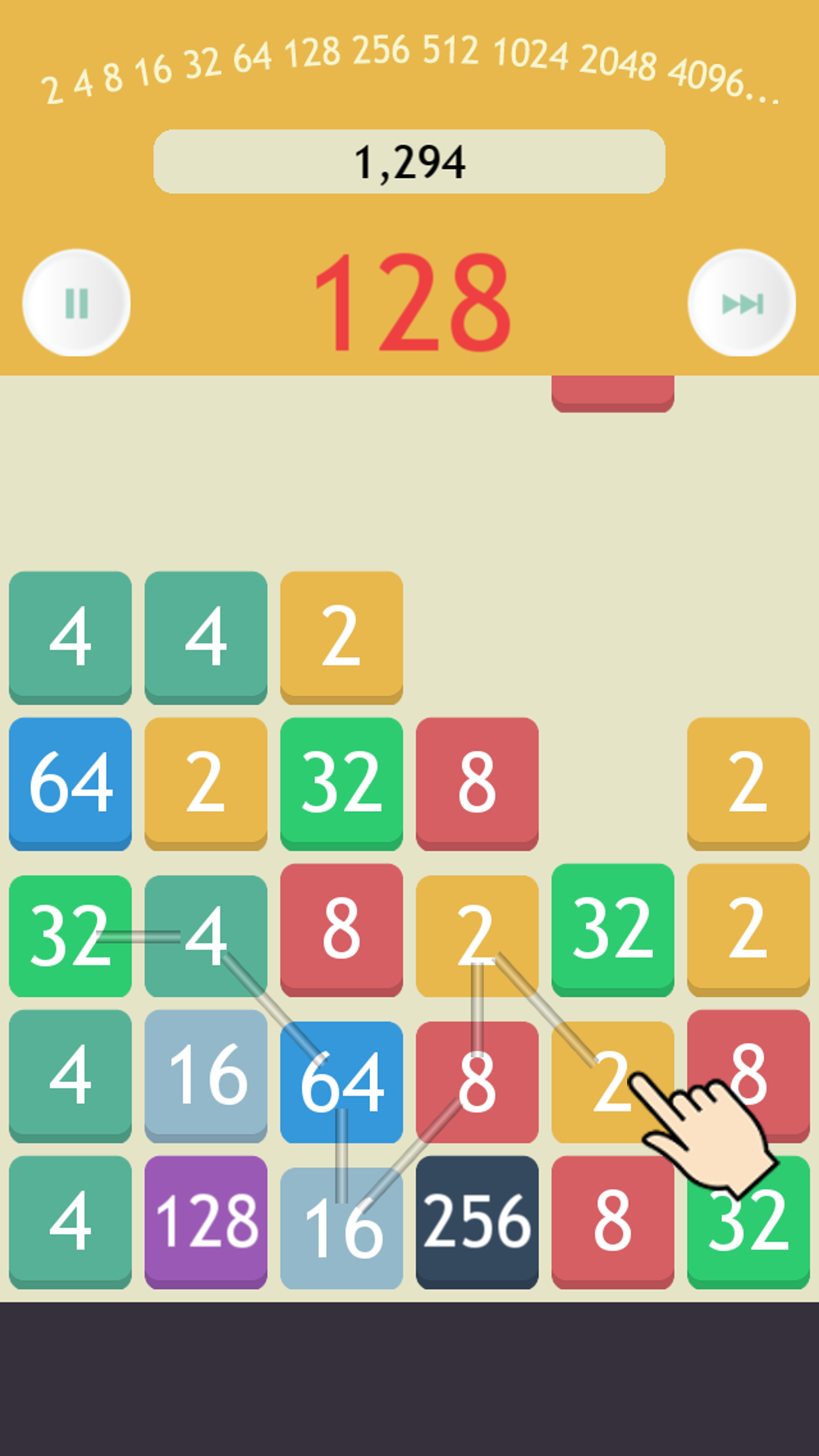 Pow2 -Make 2048 Puzzle